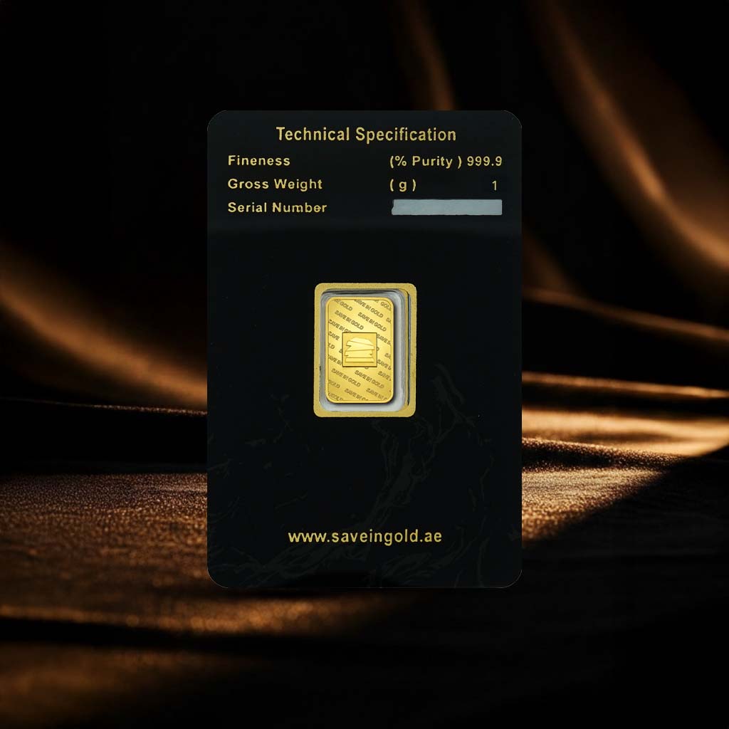 1 Gram Gold Bar (Save in Gold)